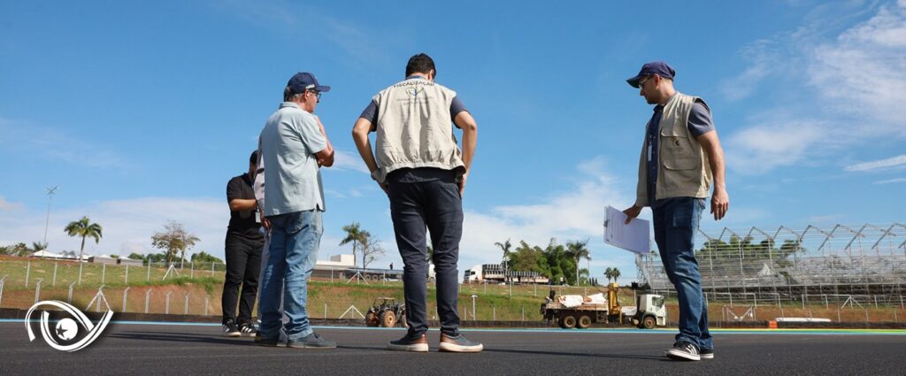 TCE-GO faz visita técnica ao Autódromo de Goiânia e avalia condições da pista