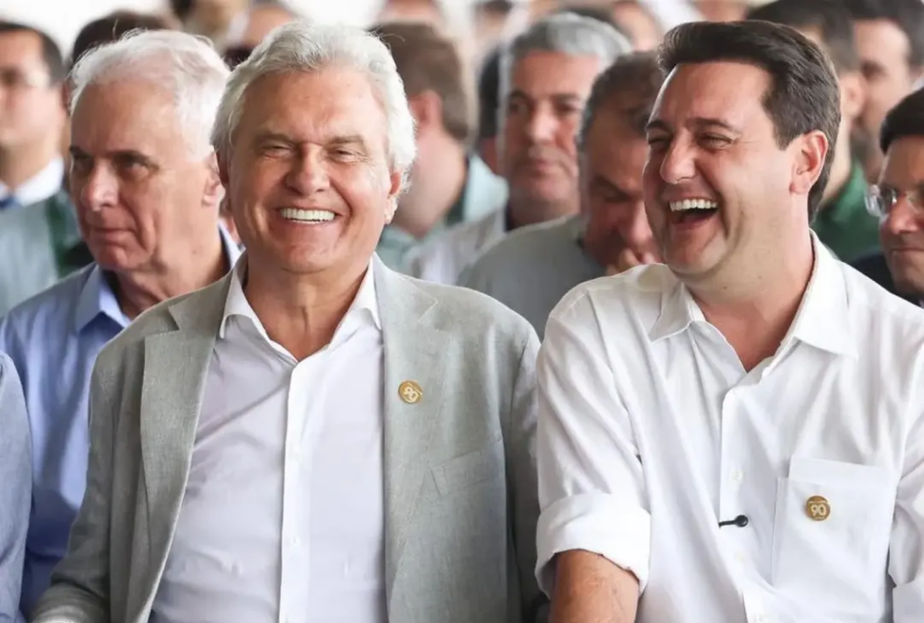 PSD “apostou em um gestor com trabalho reconhecido”, diz Ratinho Jr. sobre candidatura de Caiado