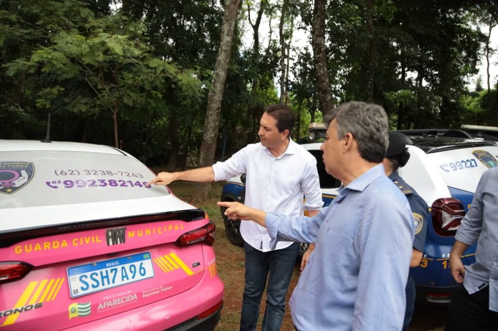 Leandro Vilela entrega novas viaturas, armas e tecnologia para Guarda Civil de Aparecida