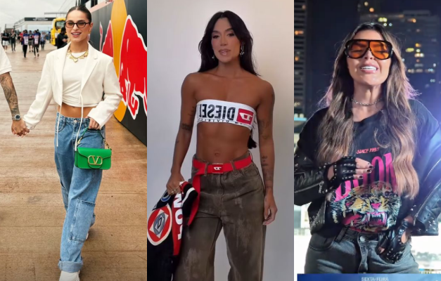 Influencers apostam em looks estilosos e urbanos no MotoGP em Goiânia