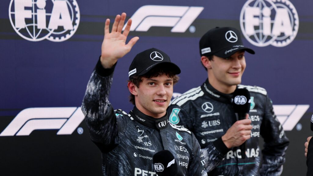 Mercedes são as mais rápidas no terceiro treino livre do GP do Japão; Bortoleto é 9º