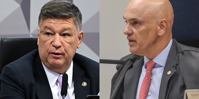 Presidente da CPI do INSS rebate Moraes e diz que comissão não vazou conversas do ministro