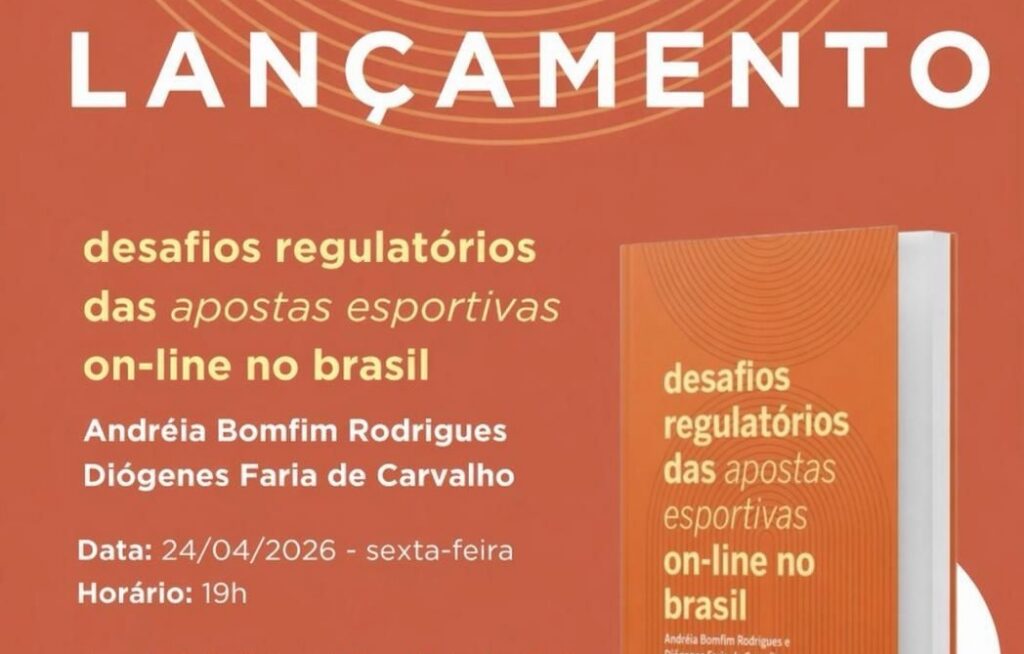 Livro sobre regulação das apostas esportivas é lançado em Goiânia