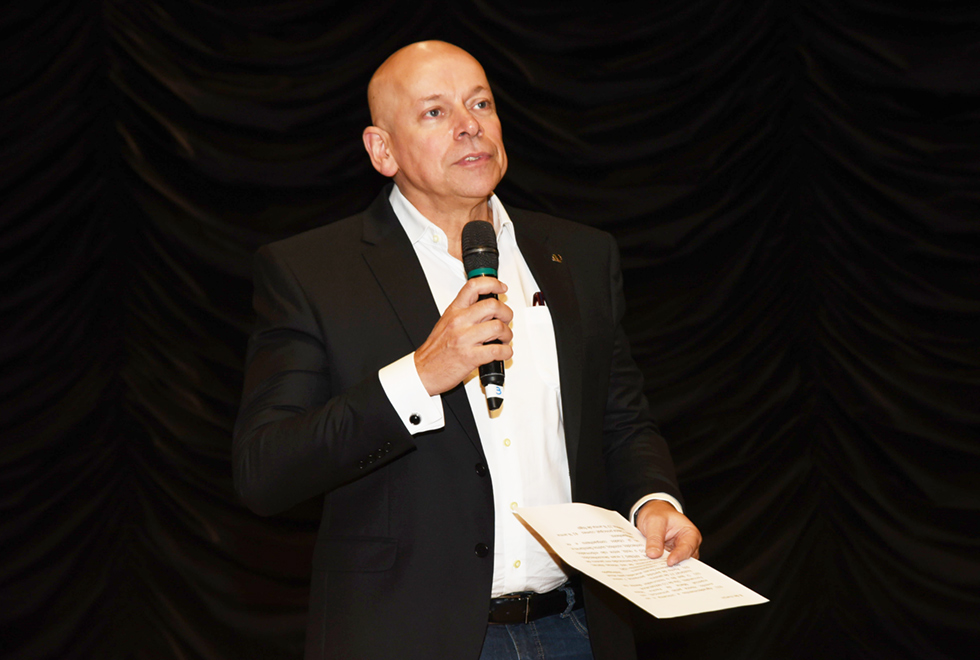 Leandro Karnal faz palestra em Goiânia