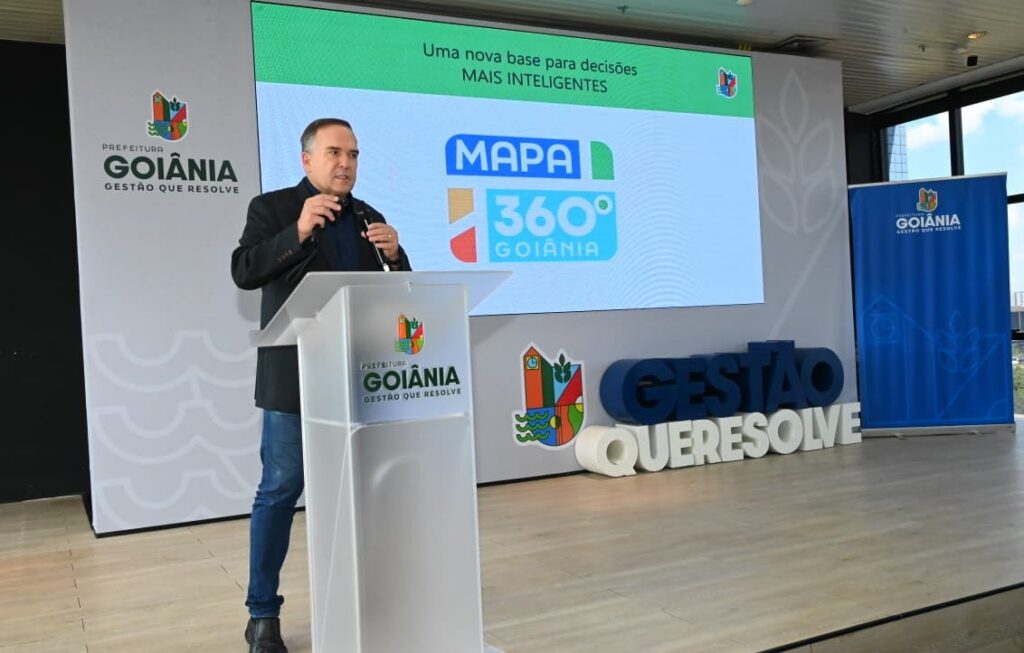 Mabel lança Mapa 360° Goiânia para integrar serviços e dados municipais