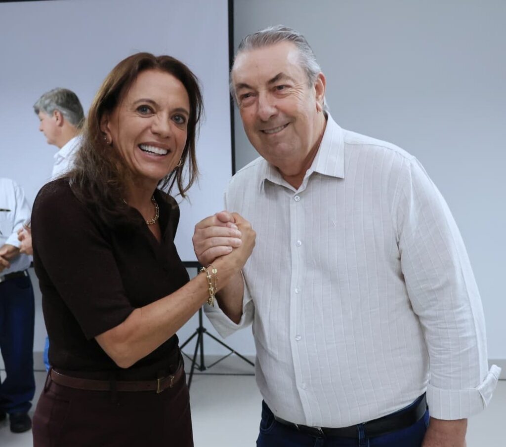 Gracinha Caiado declara apoio a Zé Mário Schreiner para vice em Goiás