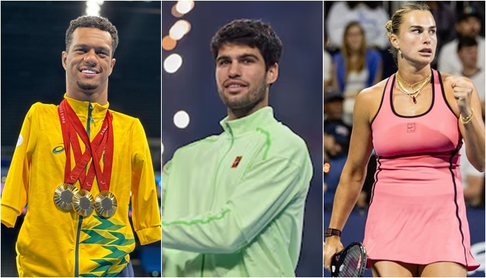 Gabriel Araújo, Alcaraz e Sabalenka são vencedores do Laureus, o Oscar do esporte