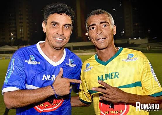 Romário e Alex Dias comandam jogo solidário em Anápolis