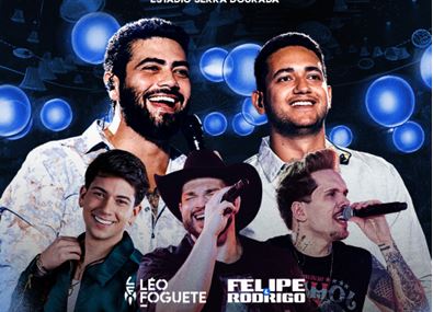 Henrique e Juliano anunciam Léo Foguete e Felipe e Rodrigo como atrações no “Manifesto Musical” em Goiânia