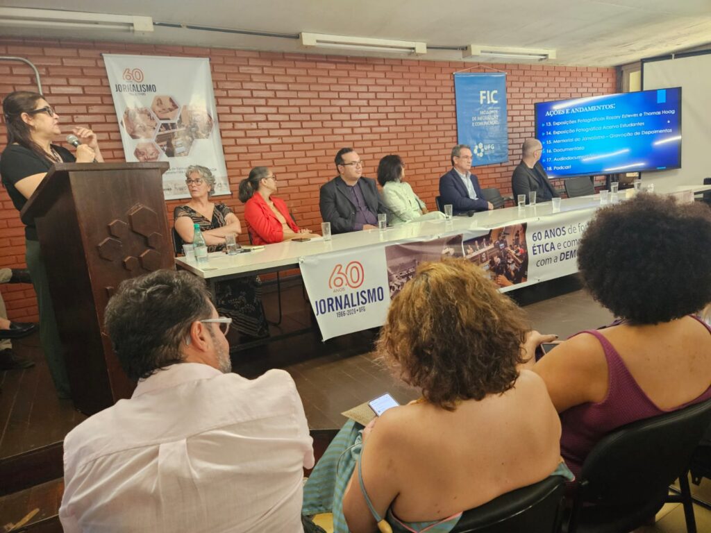 UFG abre comemorações dos 60 anos do Curso de Jornalismo