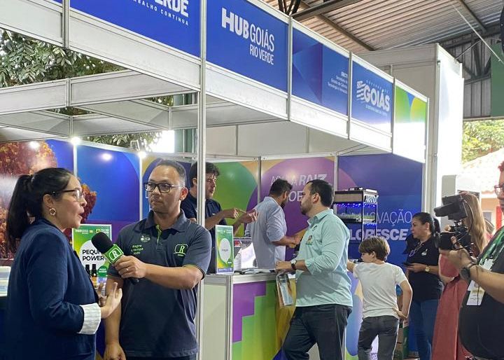 Hub Goiás leva inovação ao agro na Tecnoshow em Rio Verde