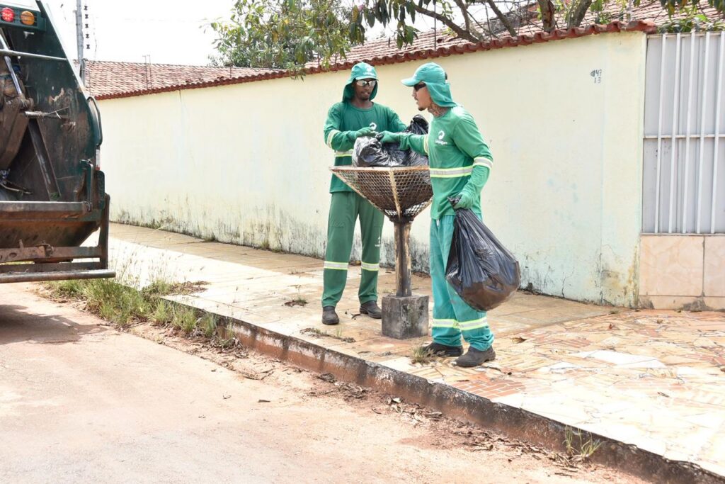 Coleta seletiva, remoção de entulho e cata-trecos em Goiânia funcionam normalmente durante o feriado 