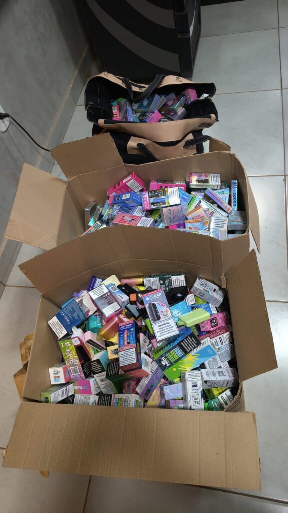 PF desarticula esquema de contrabando de cigarros eletrônicos em Luziânia e Valparaíso