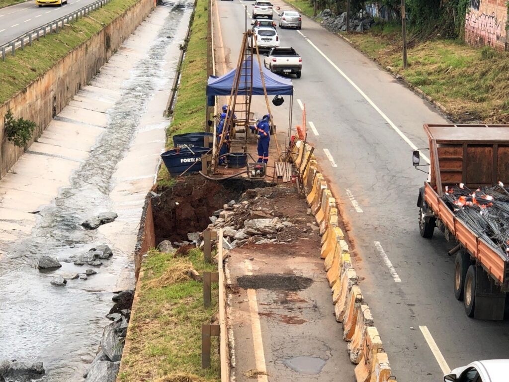 Goiânia inicia obras na Marginal Botafogo e interdita trecho no sentido Centro