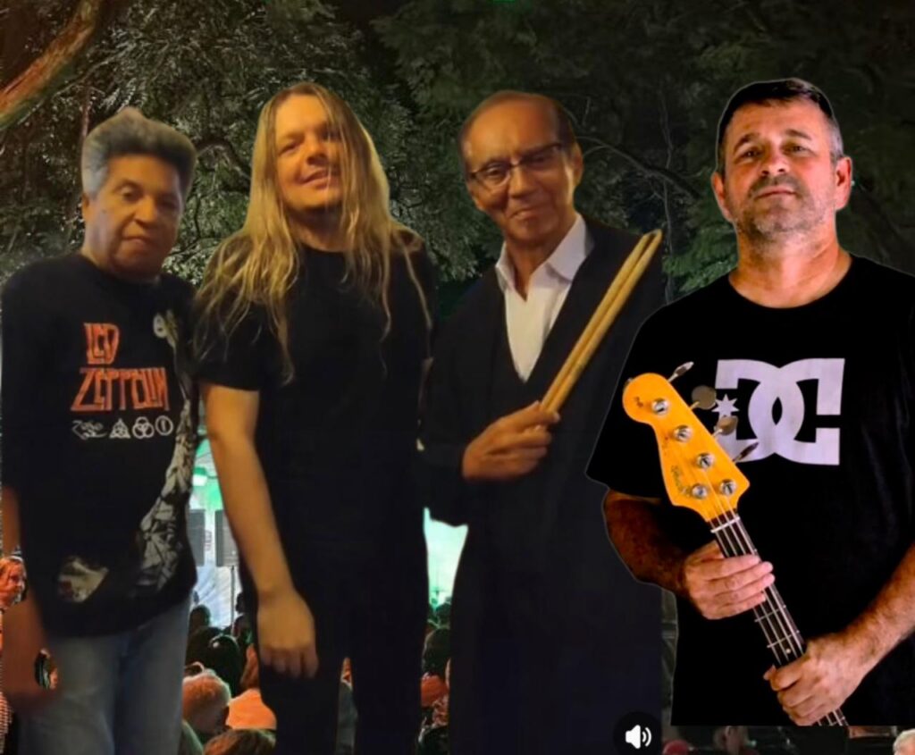 Banda Spinning Rock é a atração do projeto Música no Bosque em Goiânia