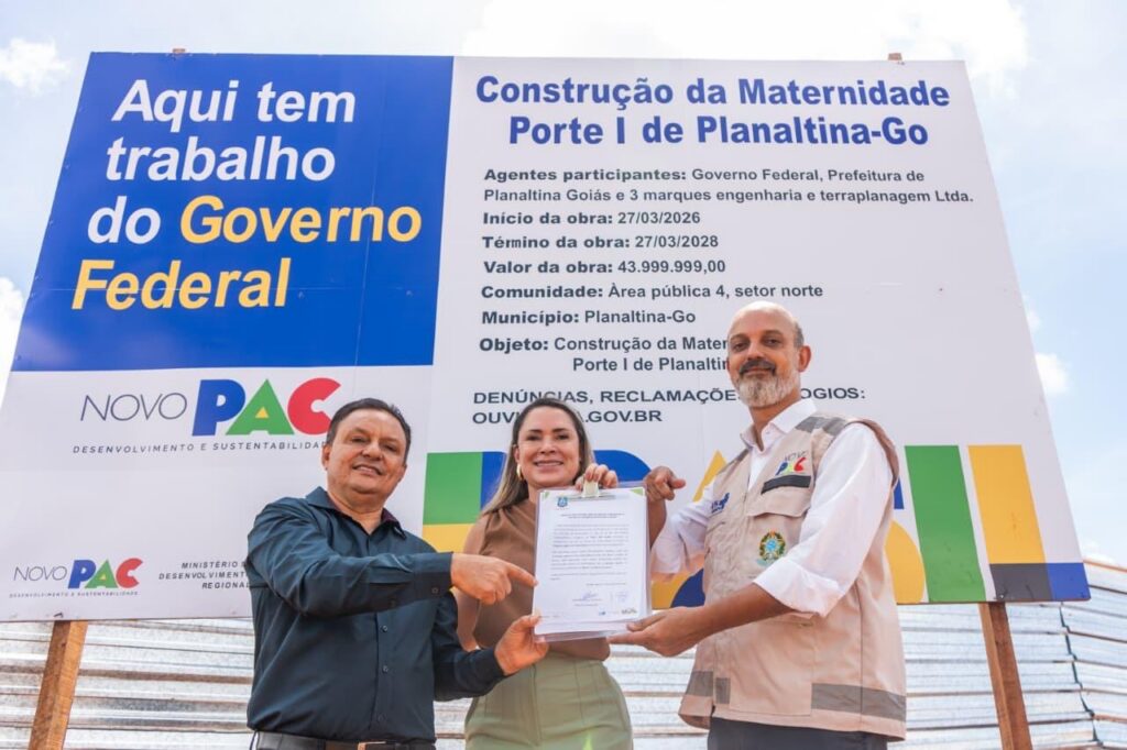 Planaltina vai ganhar nova maternidade com 100 leitos pelo Novo PAC Saúde