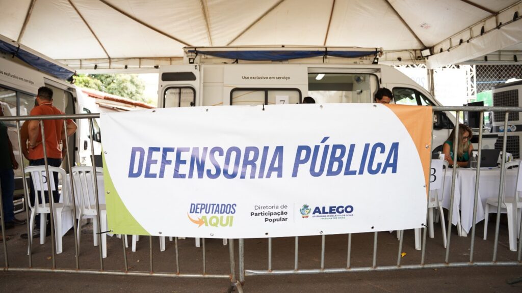 Silvânia recebe serviços de assistência jurídica gratuita da Defensoria Pública