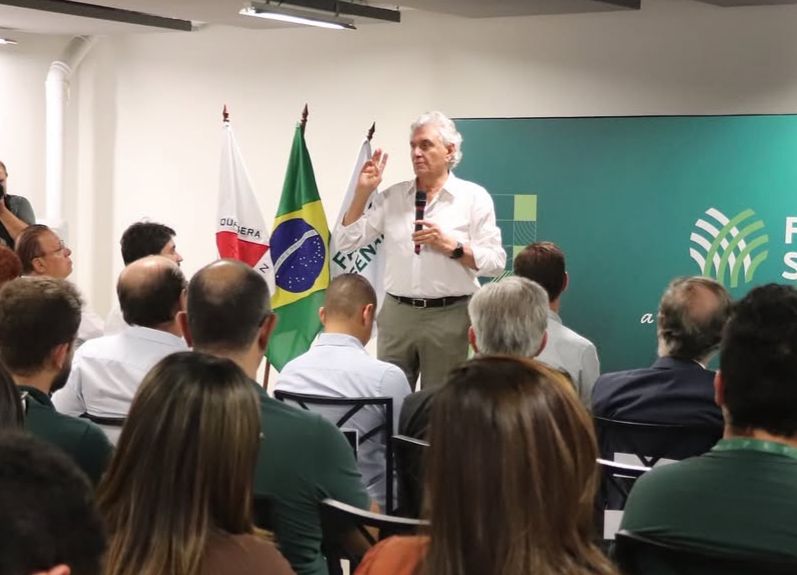 Caiado cumpre agenda de pré-campanha em Minas e se reúne com setor agropecuário em Belo Horizonte