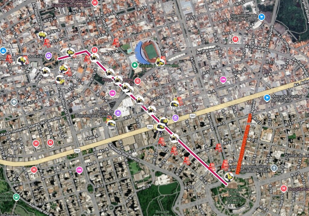 Marcha para Jesus altera trânsito no Centro de Goiânia