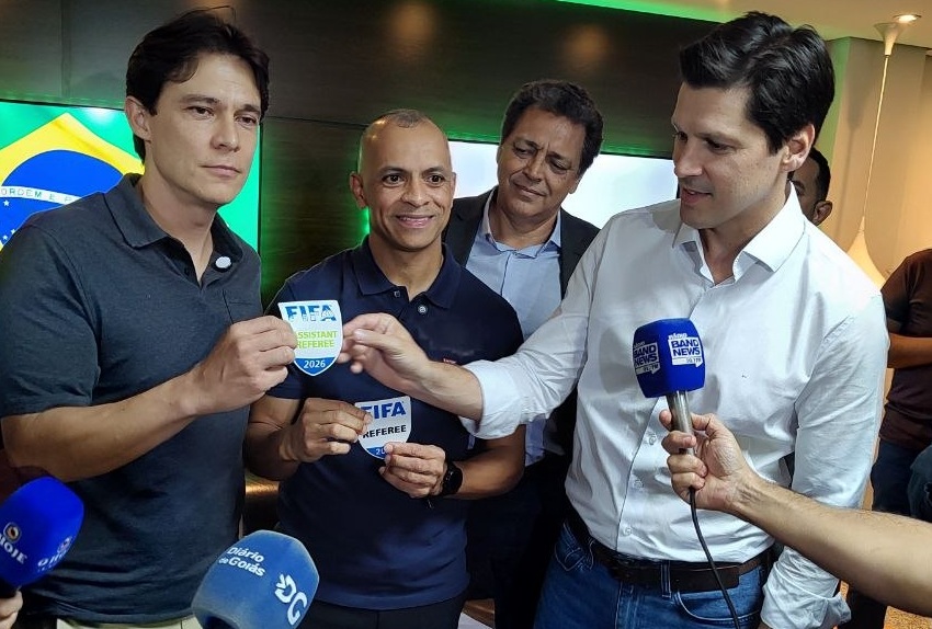 Daniel parabeniza árbitros goianos convocados para a Copa do Mundo: “orgulho do povo goiano”