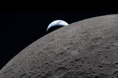 Astronautas da Nasa recriam registro histórico da Apolo 8 e fotografam ‘pôr da Terra’