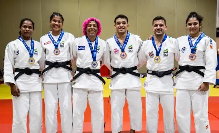 Brasil abre Pan-Americano Sênior de judô com seis medalhas