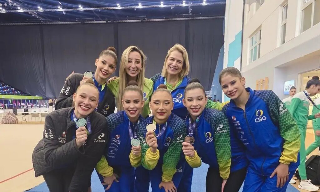 Brasil é prata em etapa da Copa do Mundo de ginástica rítmica