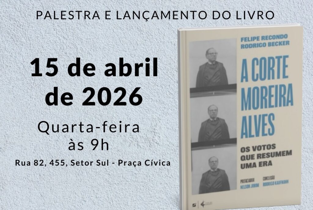 IHGG debate STF e lança livro sobre ministro Moreira Alves