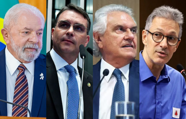 Lula empata com Flávio, Caiado e Zema em cenários de 2º turno, aponta Nexus/BTG