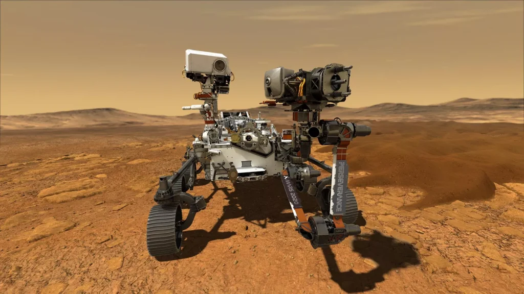 Robô da Nasa encontra moléculas orgânicas em Marte