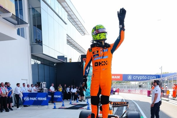 F1: veja o grid de largada da corrida sprint do GP de Miami com Norris na pole
