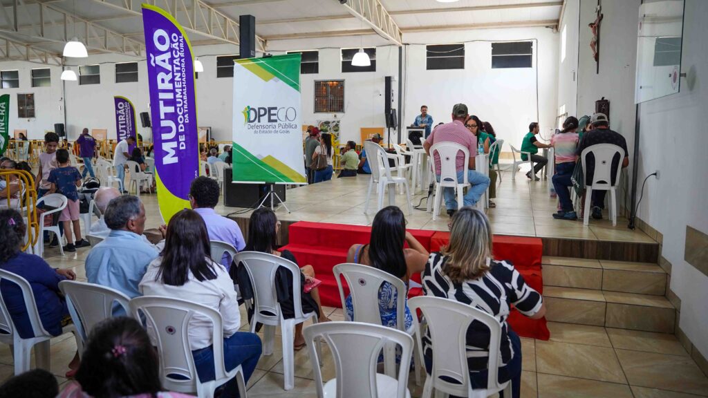 DPE-GO realiza mutirão jurídico para mulheres do campo em São Miguel do Araguaia