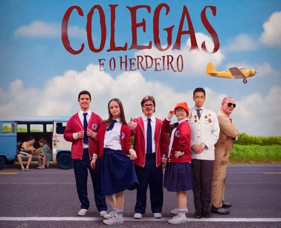 Com goiano João Vitor de Paiva no elenco, filme “Colegas e o Herdeiro” estreia em agosto em todo o Brasil