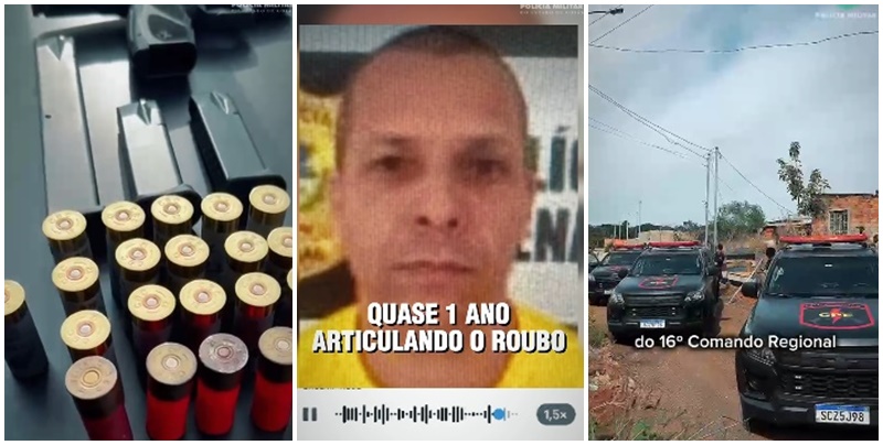 Faccionado envolvido com roubos a bancos morre em confronto com policiais militares em Goiânia