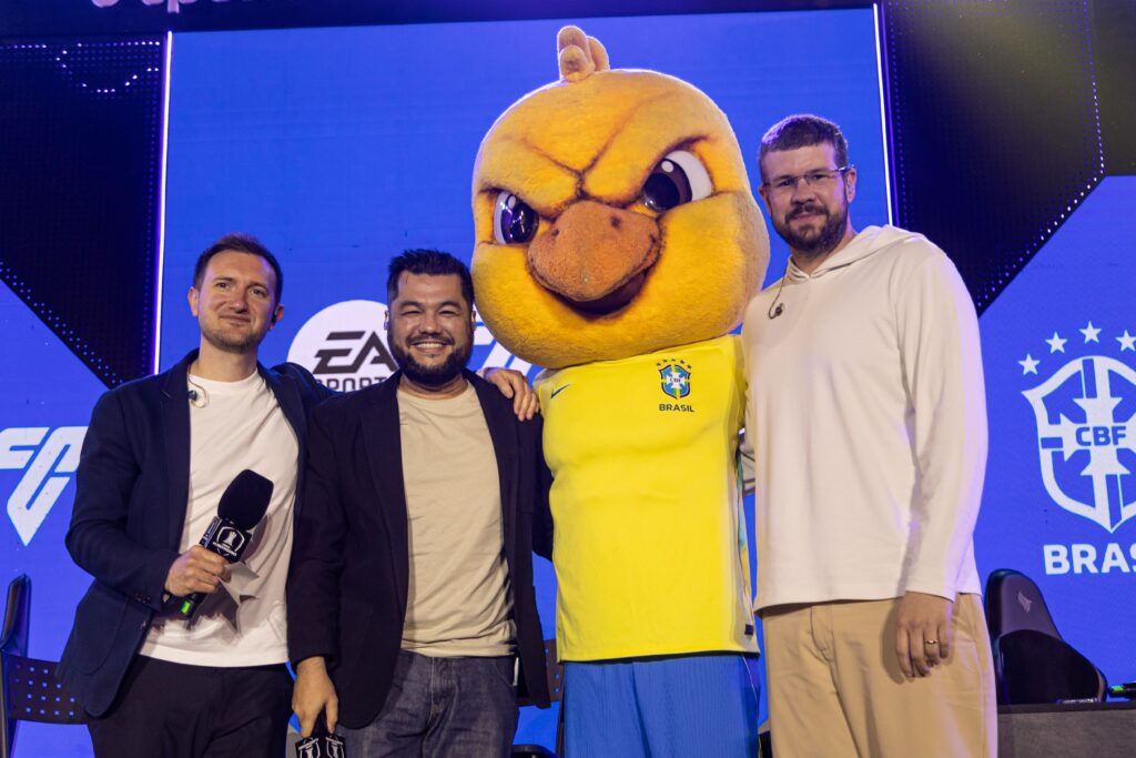 CBF e EA Sports anunciam parceria durante a Gamescom