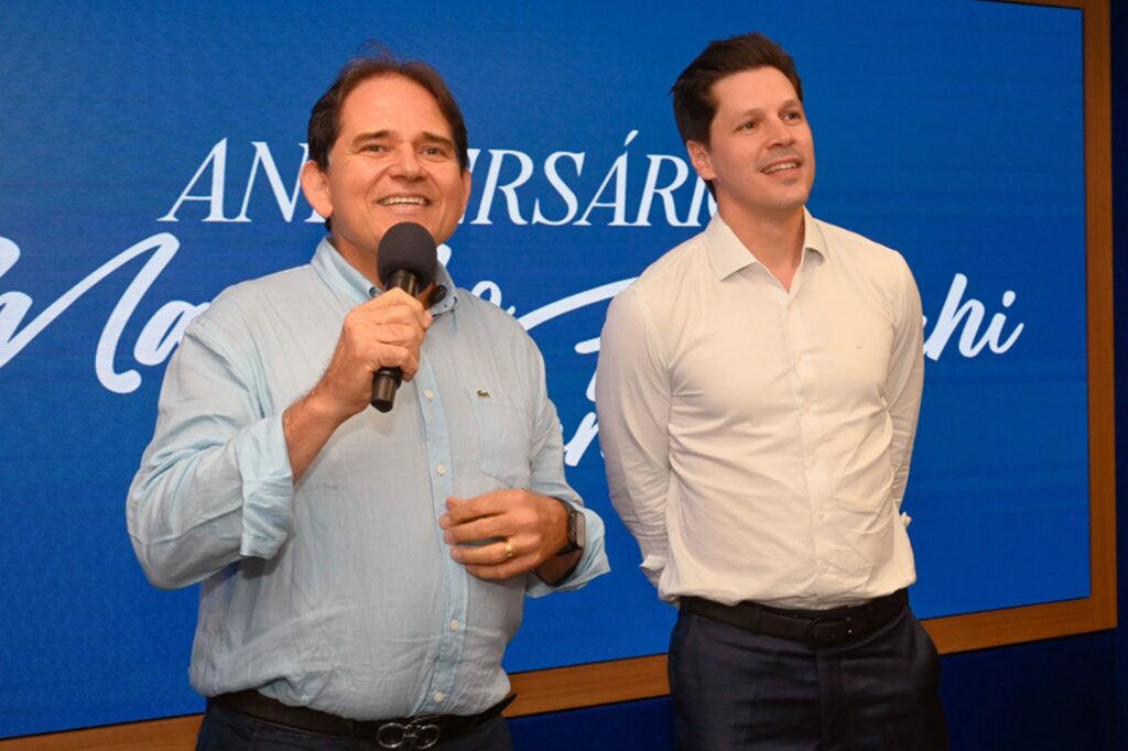 Marcelo Baiocchi reúne Daniel Vilela e lideranças políticas e empresariais em celebração na Fecomércio; veja