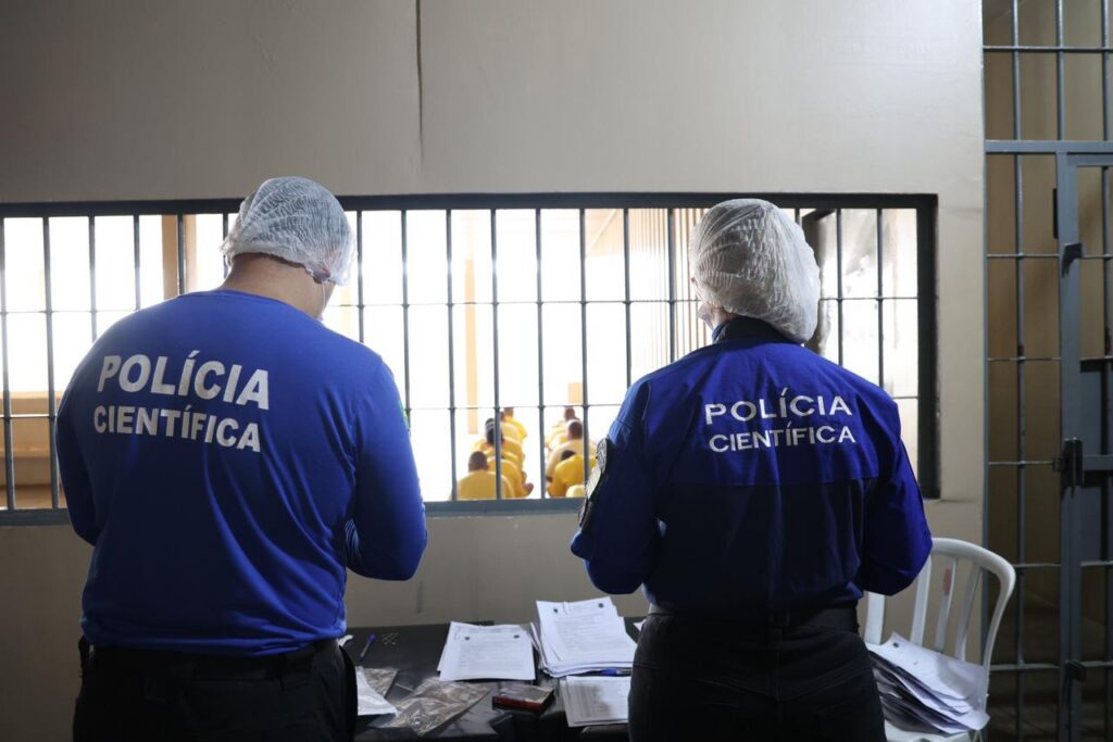 Polícia Científica faz operação em presídios de Goiás para ampliar banco estadual de DNA