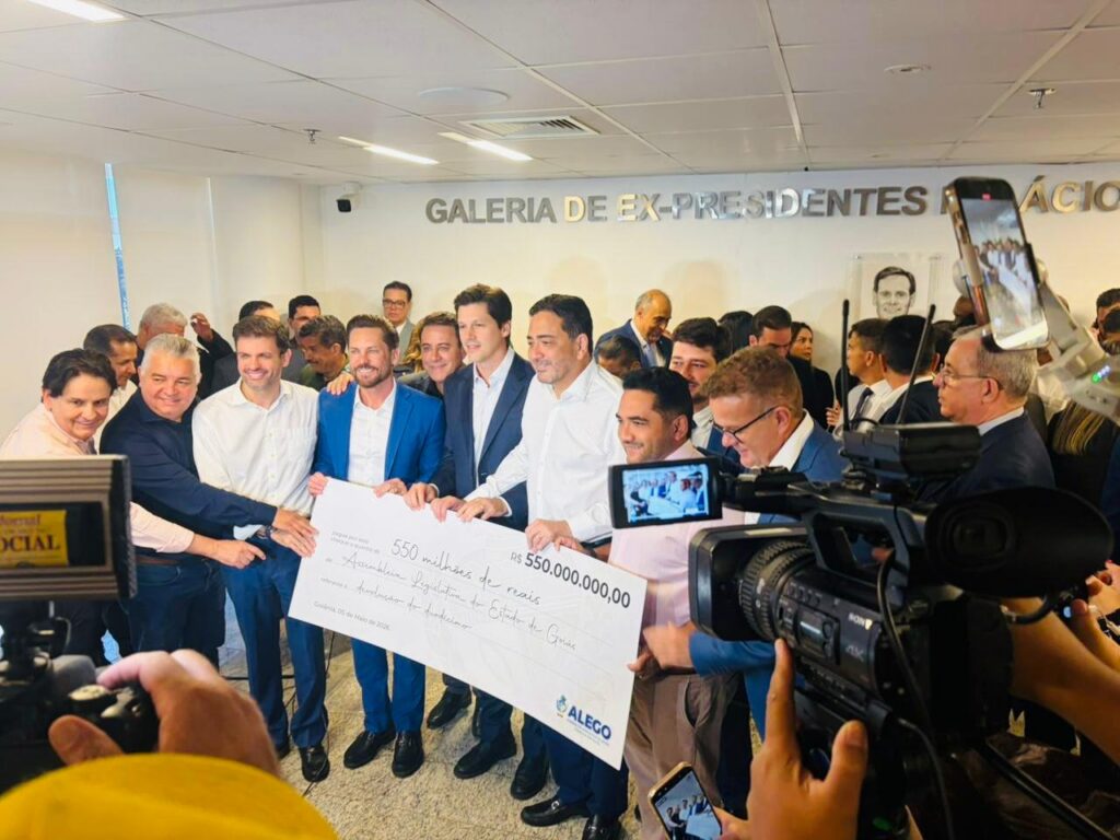 Bruno Peixoto anuncia devolução de R$ 550 milhões ao governo de Goiás: “A maior da história”
