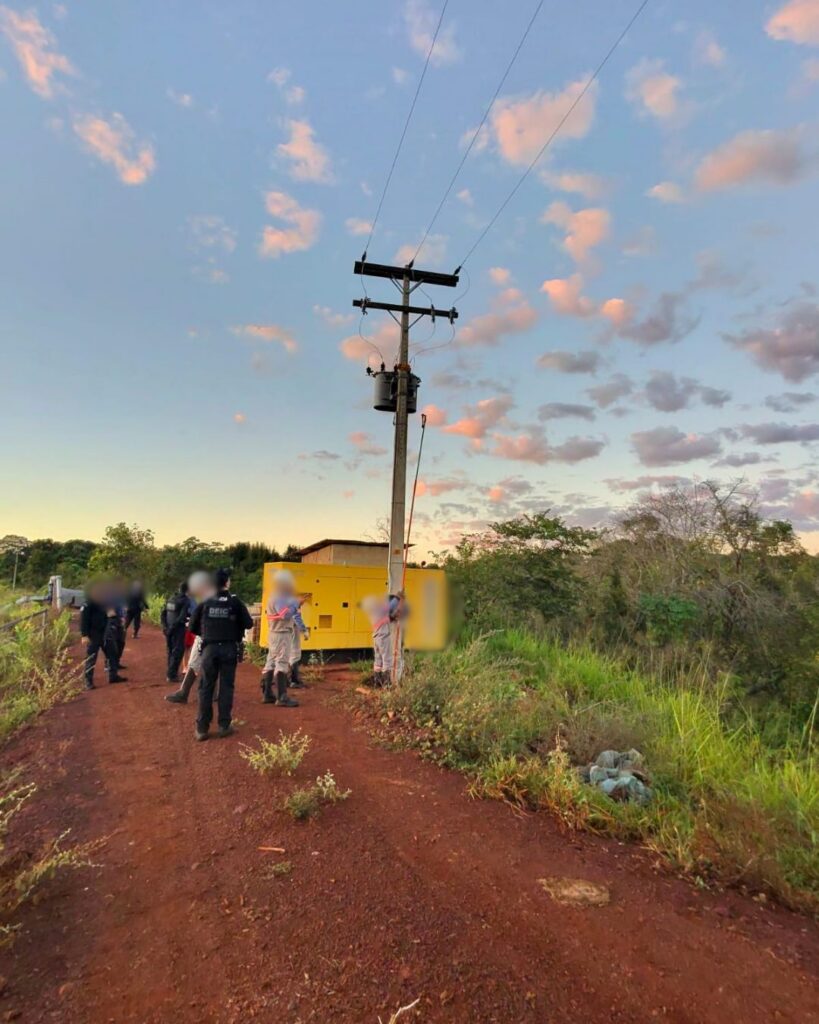 Polícia desarticula esquema de furto de energia na zona rural de Jussara