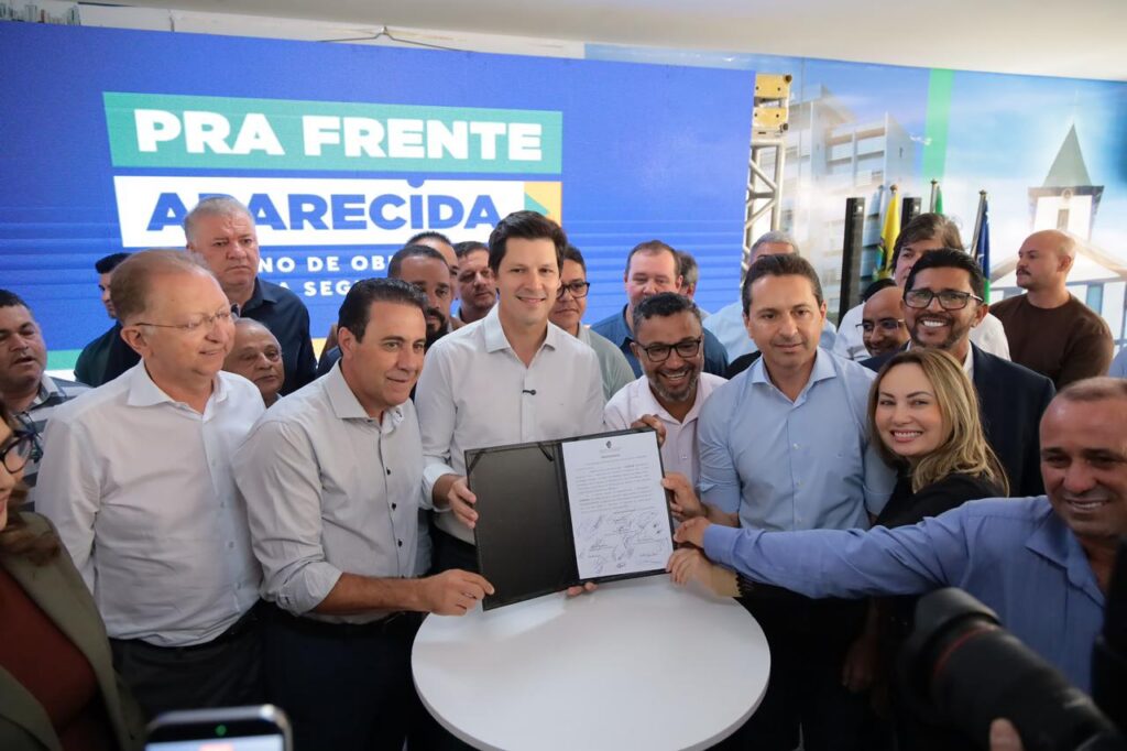 Leandro e Daniel Vilela lançam pacote de obras de mais de R$ 300 milhões em Aparecida de Goiânia