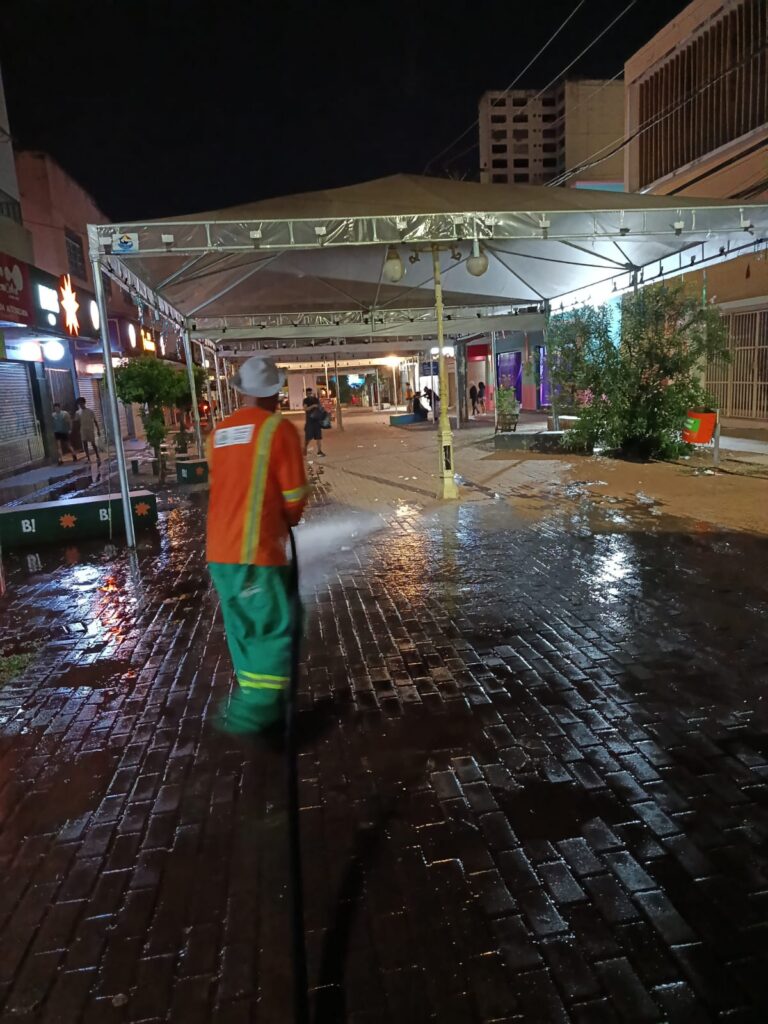 Goiânia: Rua do Lazer vai receber lavagens programadas antes e após eventos