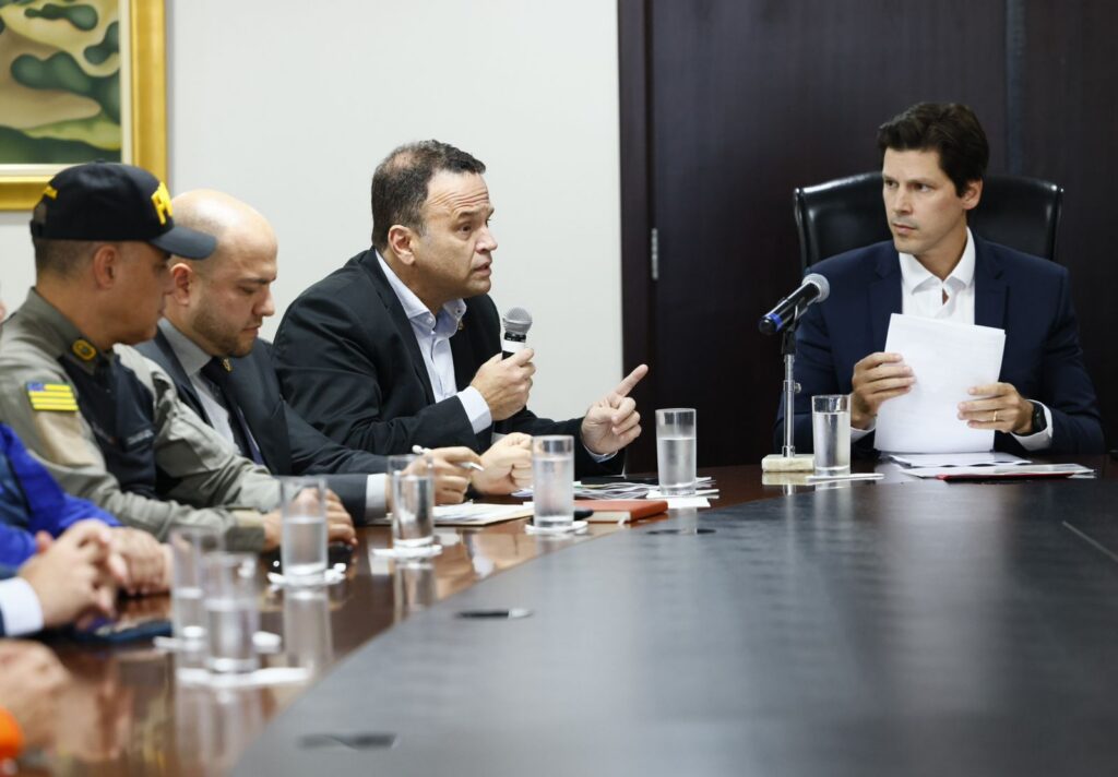 Daniel Vilela anuncia valorização da carreira das forças de segurança com investimento de R$ 1,2 bilhão até 2027