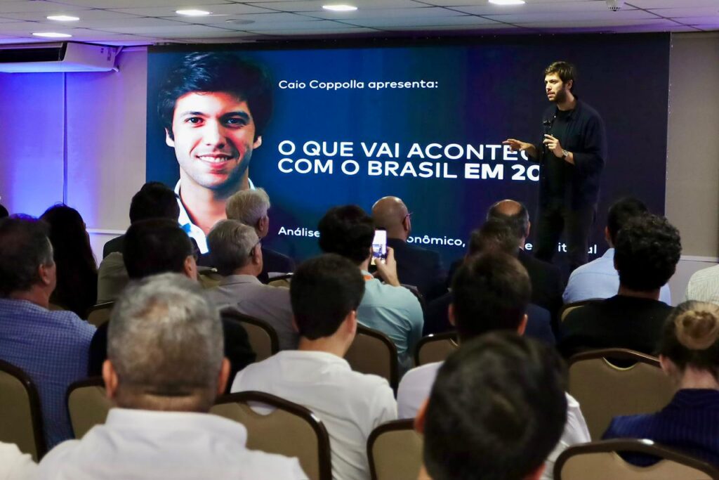 Em Goiânia, Caio Coppola diz que segurança pública e corrupção no judiciário dominam preocupações do eleitor em 2026