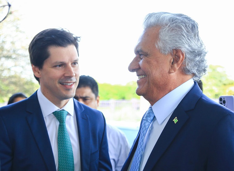 Daniel Vilela reúne Caiado e ACM Neto em almoço no Palácio das Esmeraldas
