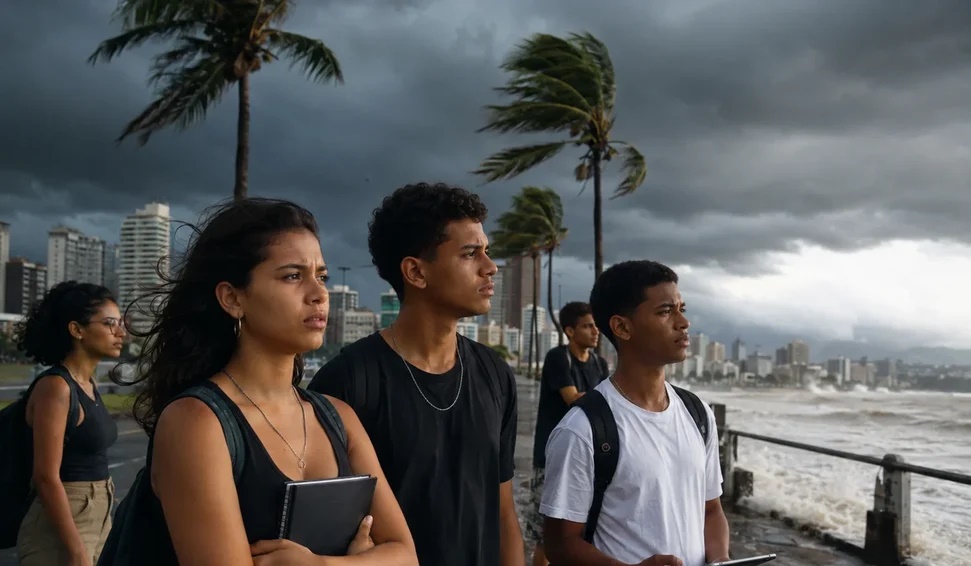 Jovens brasileiros se preocupam mais com o clima