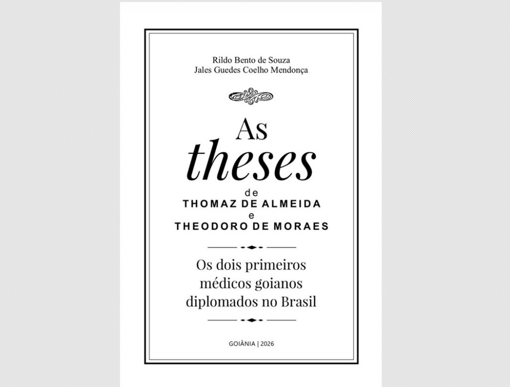 Associação Médica de Goiás lança livro sobre teses de dois primeiros médicos goianos diplomados