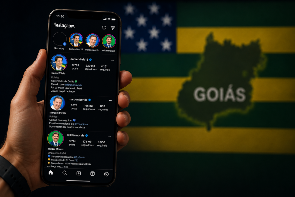 Pré-candidatos goianos marcam presença digital de olho na conversão em votos