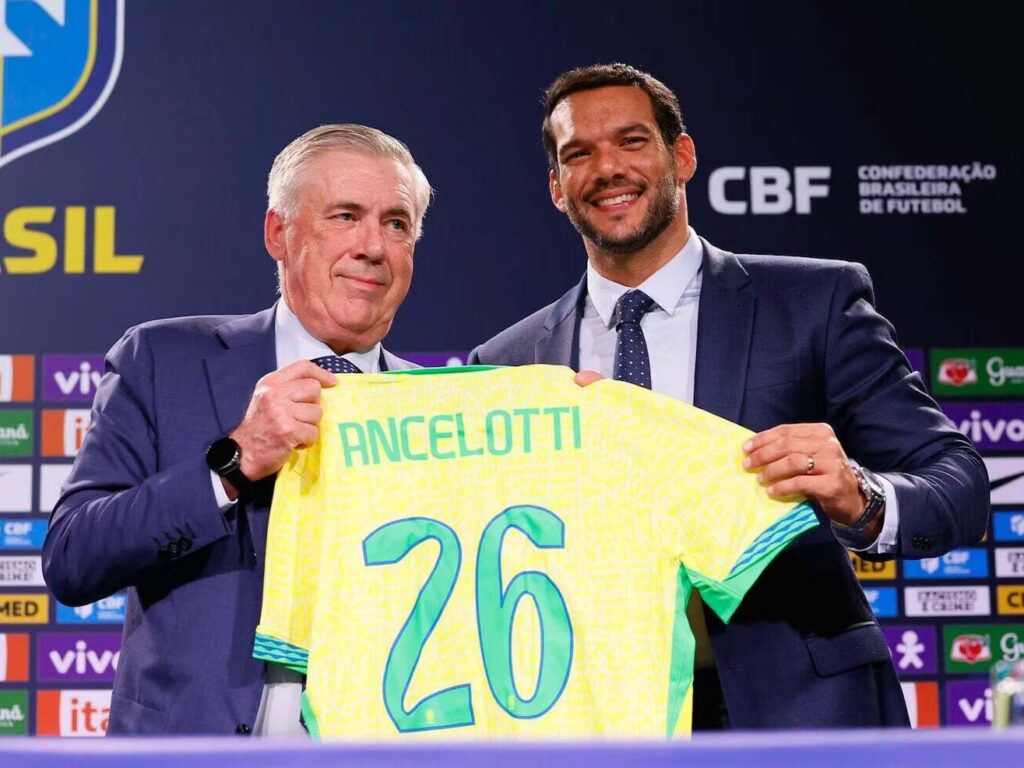 Samir Xaud comenta lesão de Neymar e reforça autonomia de Ancelotti na convocação para a Copa