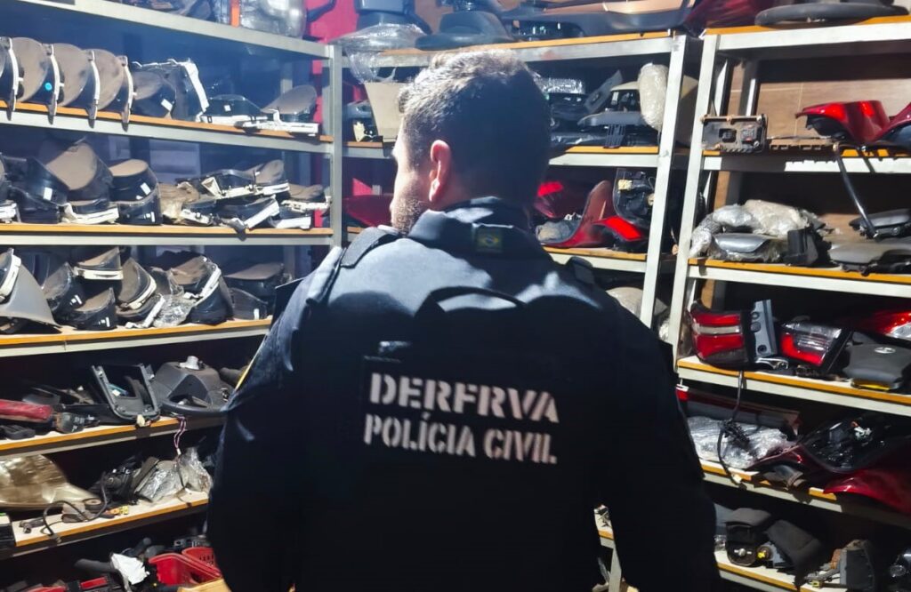 Polícia Civil de Goiás deflagra operação contra suspeitos de receptação e adulteração de veículos