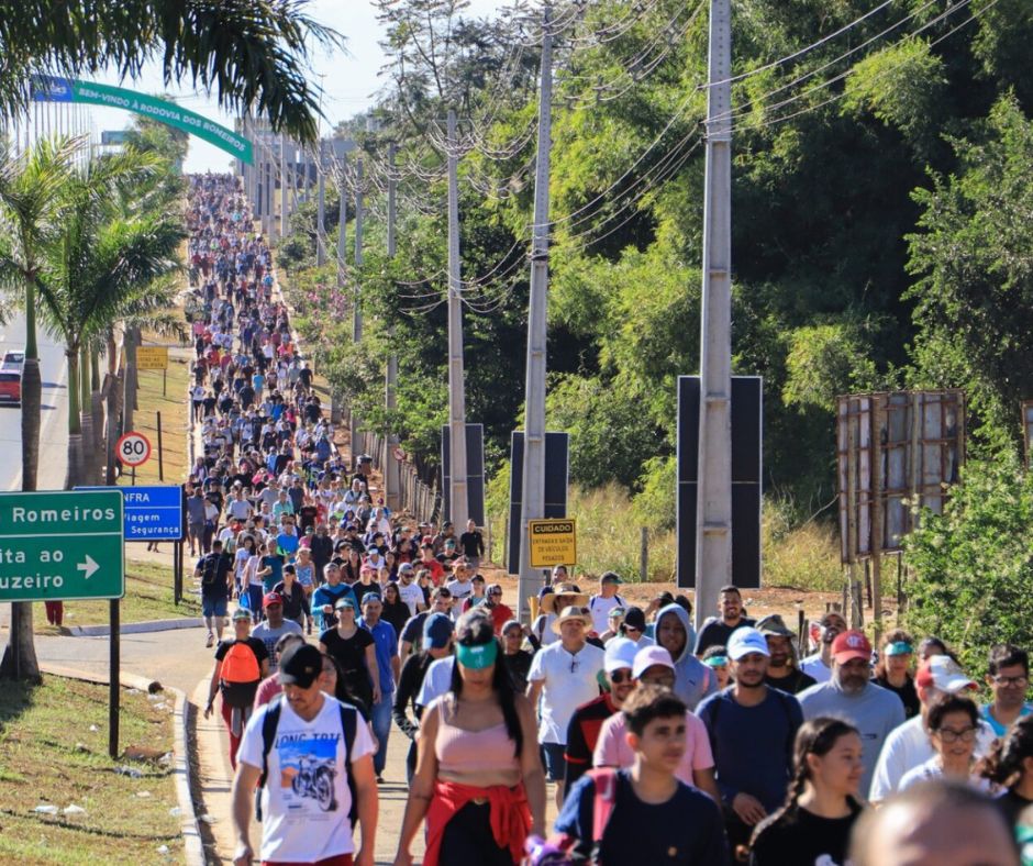 Mais de 4 milhões de fiéis são esperados na Romaria de Trindade 2026